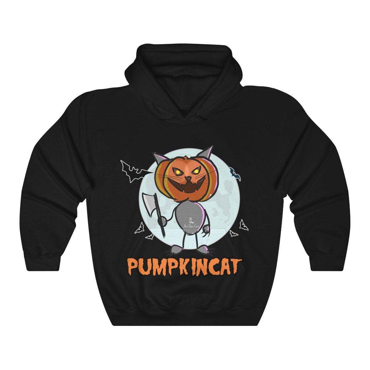 Cozy and stylish Pumpkin Cat Hoodie for feline fans