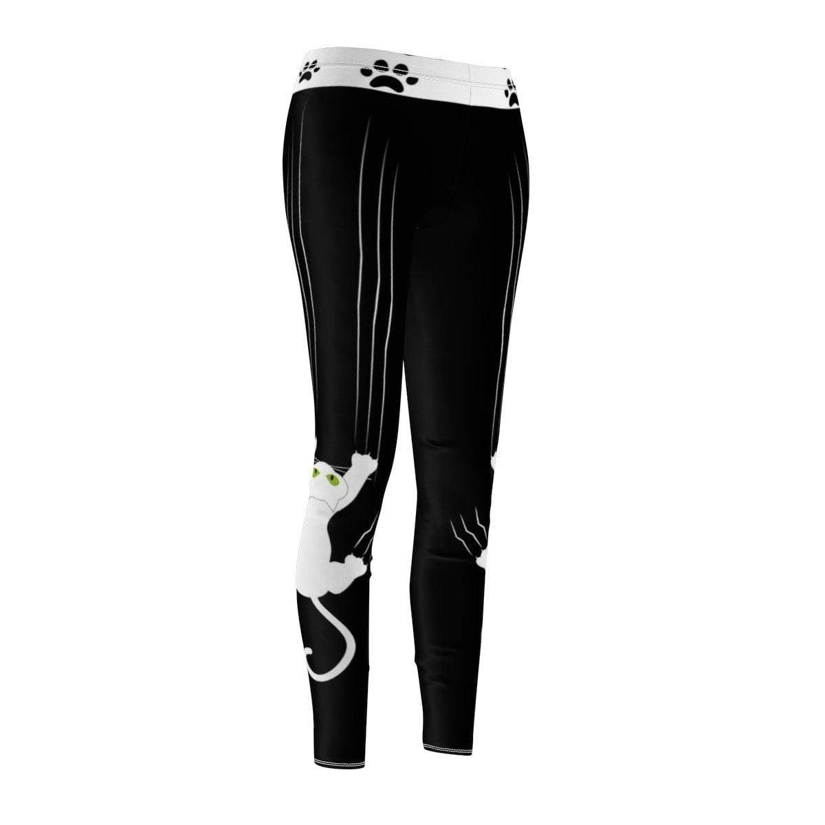 Durable and Comfy Cat Falling Leggings for Everyday Wear