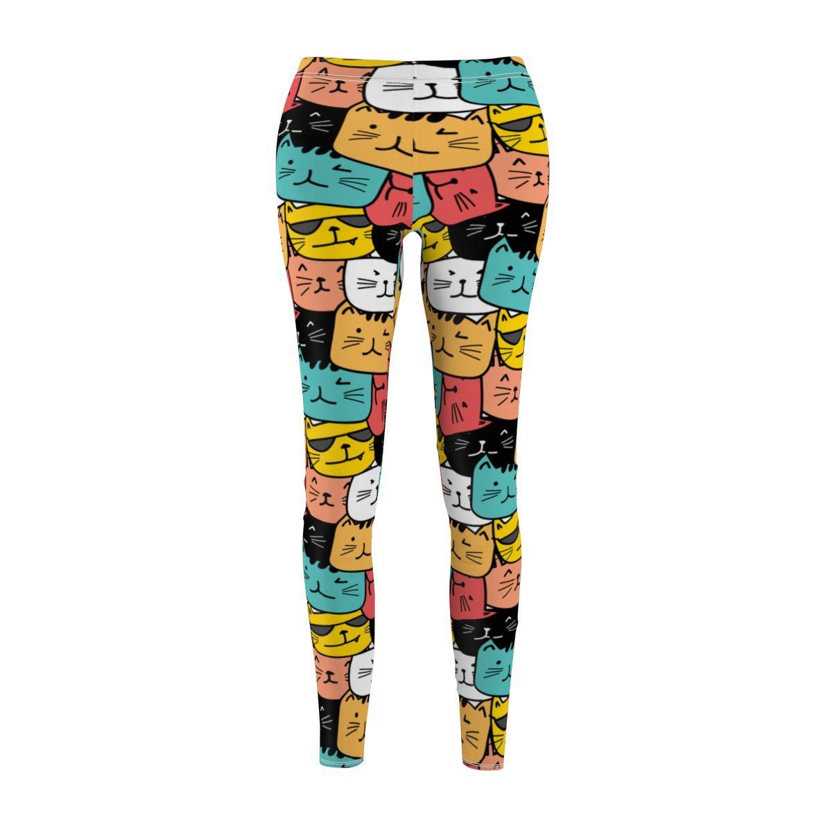 Durable polyester and spandex leggings