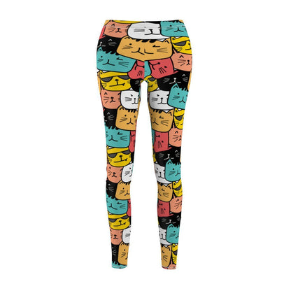 Durable polyester and spandex leggings
