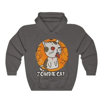 Feline-inspired Zombie Cat Hoodie in classic fit