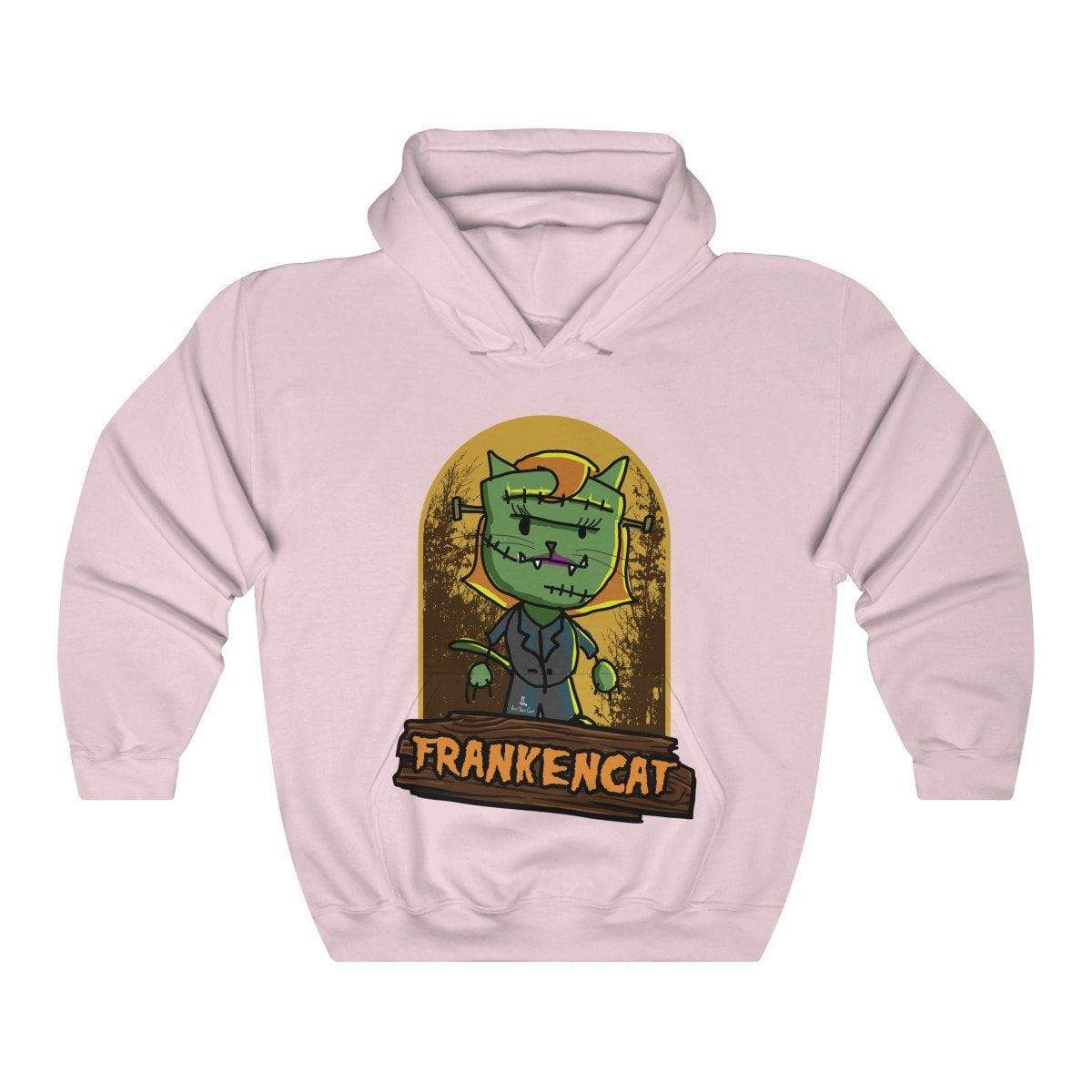 Female Frankencat Hoodie with cat-inspired design