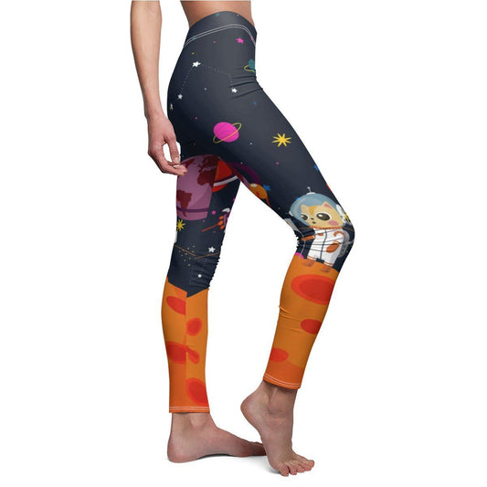Galaxy Cat Leggings Design
