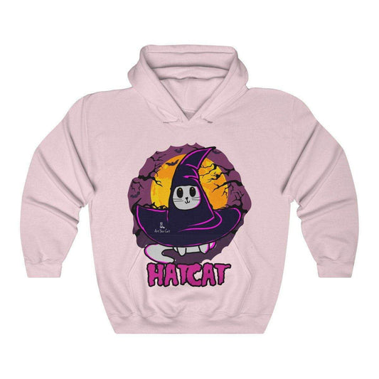 Hatcat Hoodie with Whimsical Cat Design
