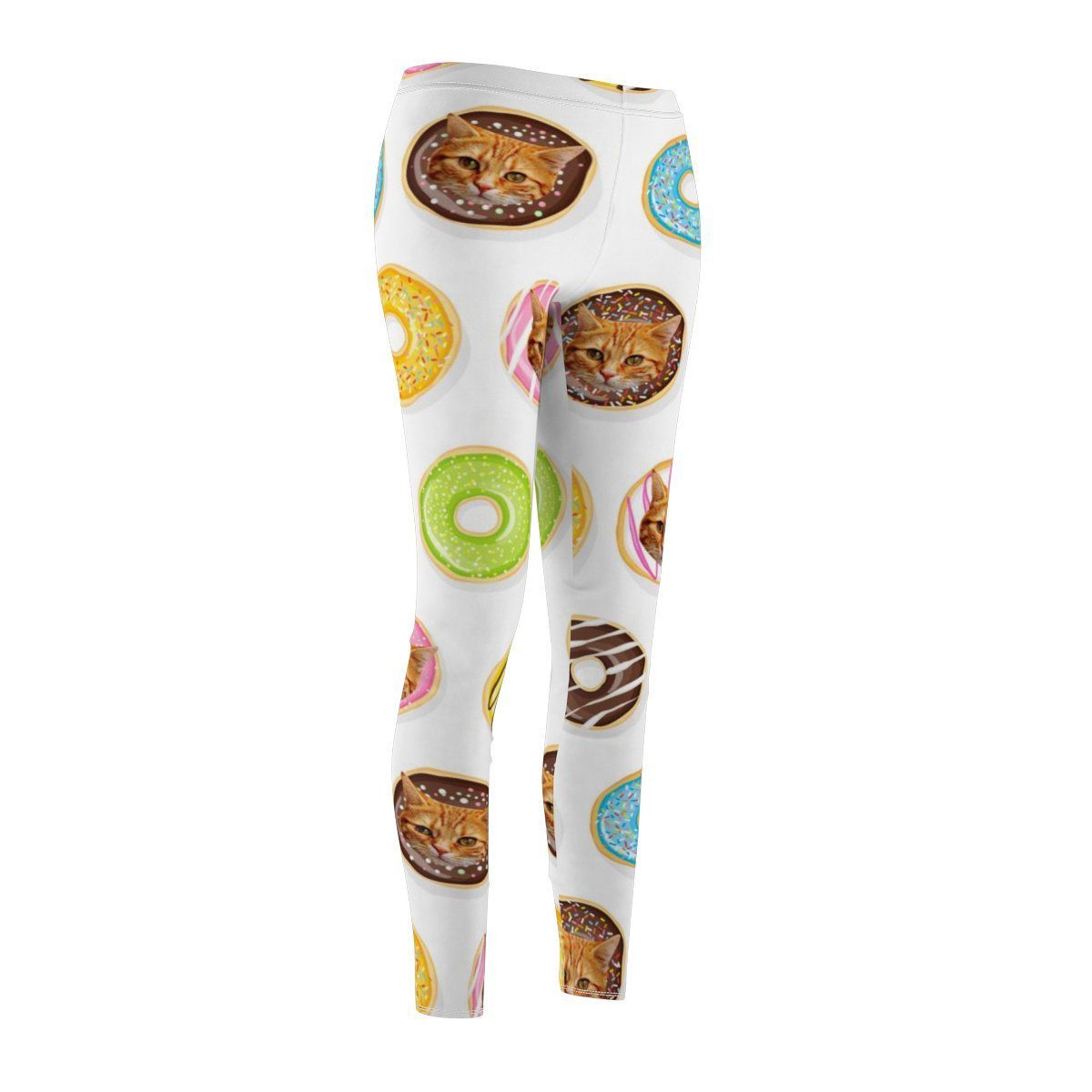 Personalized cat artwork leggings