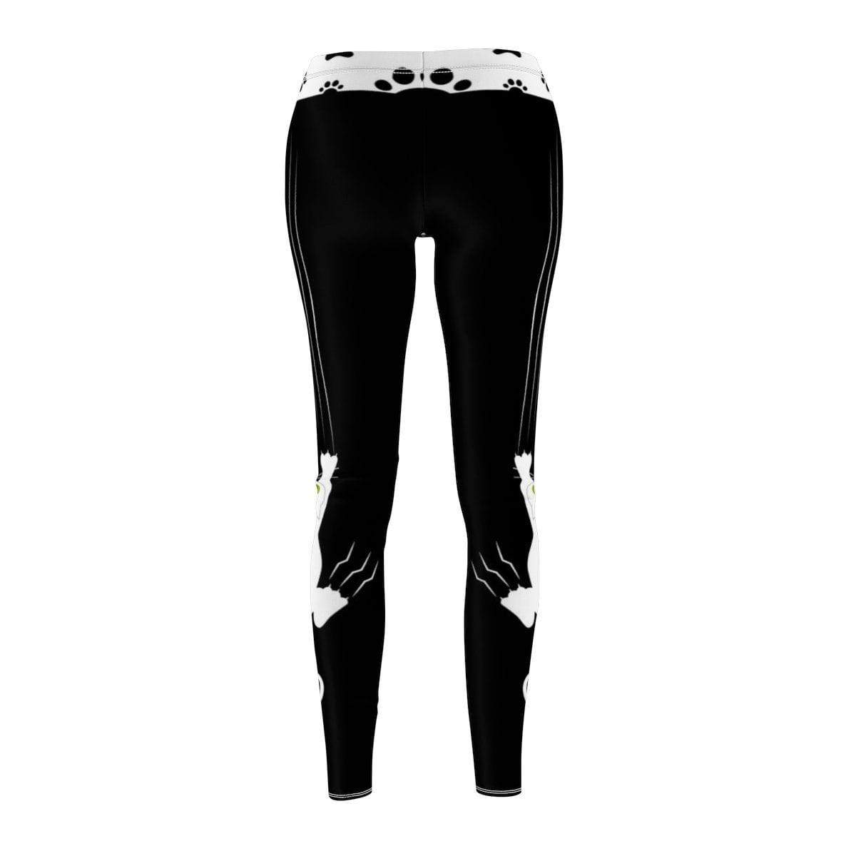 Playful Cat Print Leggings for Fun Fashion