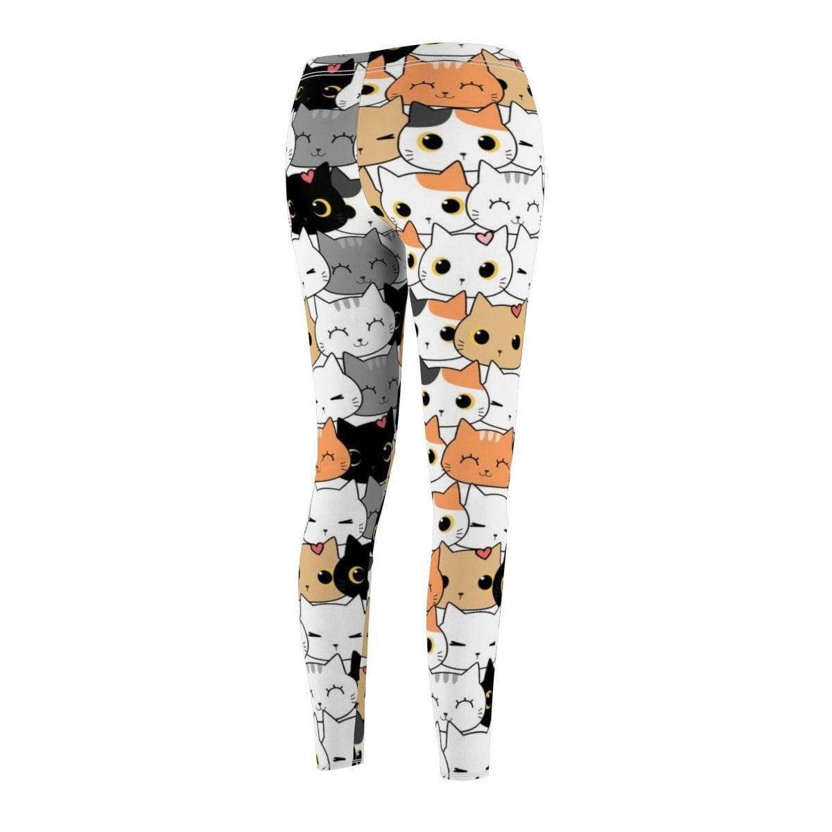 Stylish Cat Themed Leggings for Cat Enthusiasts
