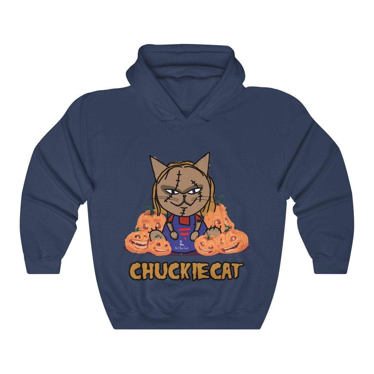 Stylish feline-inspired Chuckie Cat Hoodie