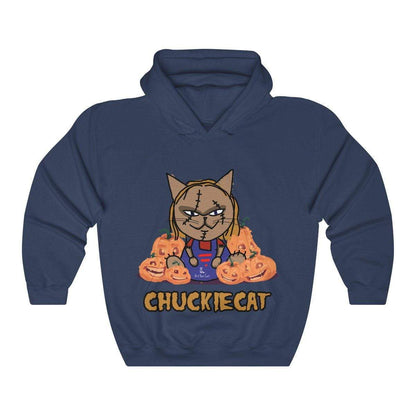 Stylish feline-inspired Chuckie Cat Hoodie