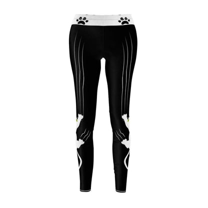 Unique Cat Falling Leggings for Cat Enthusiasts