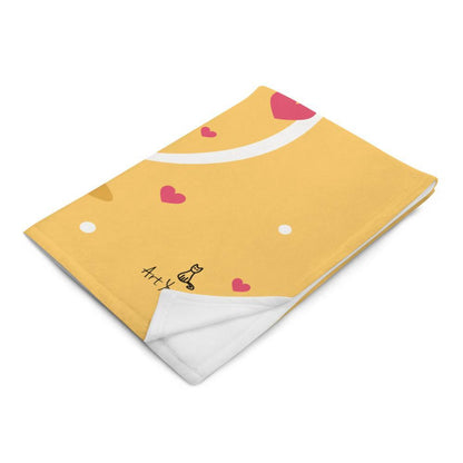 Fleece Blanket - Happy Valentine's Day