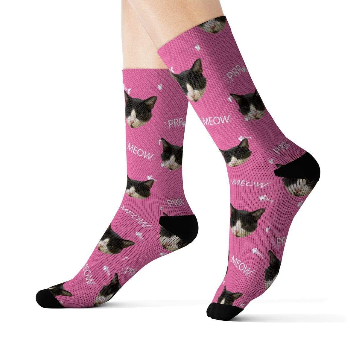 Meowsome Custom Cat Socks