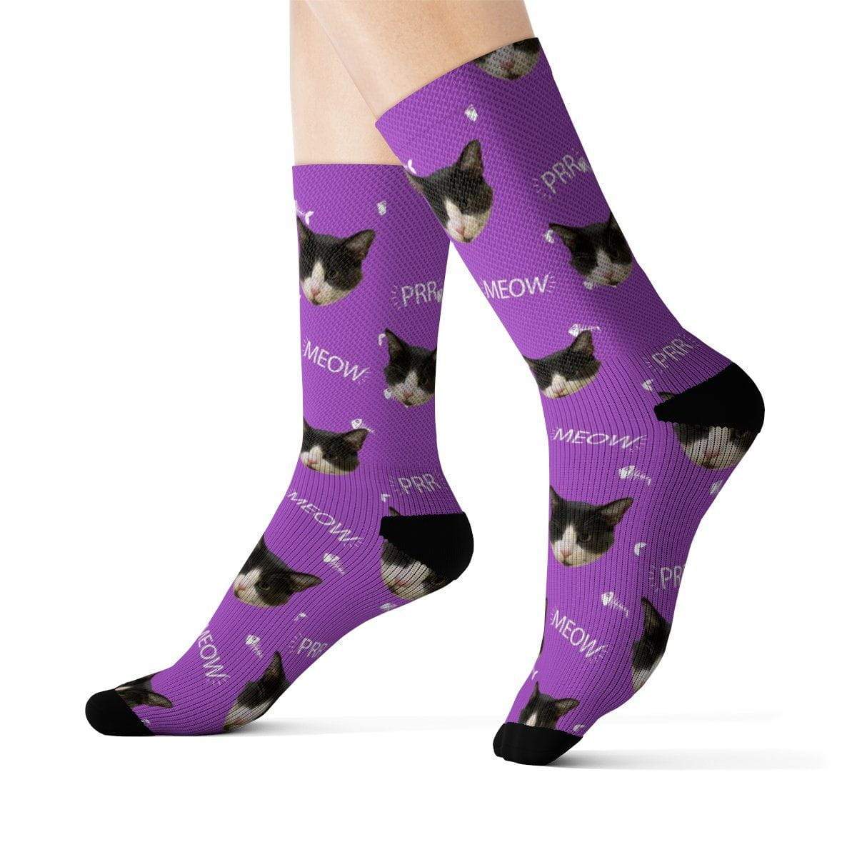 Meowsome Custom Cat Socks