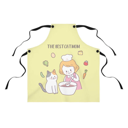 The Best Cat Mom Apron