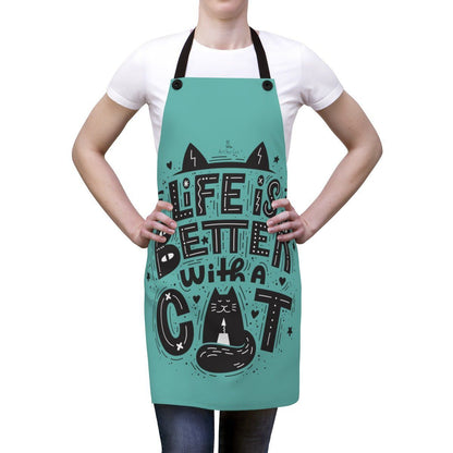 Life is Better with a Cat Apron