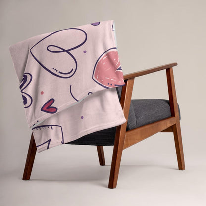 Fleece Blanket - I Love You