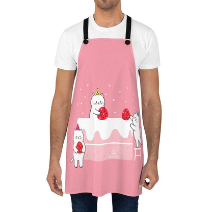 Sweet Kitties' Strawberry Apron
