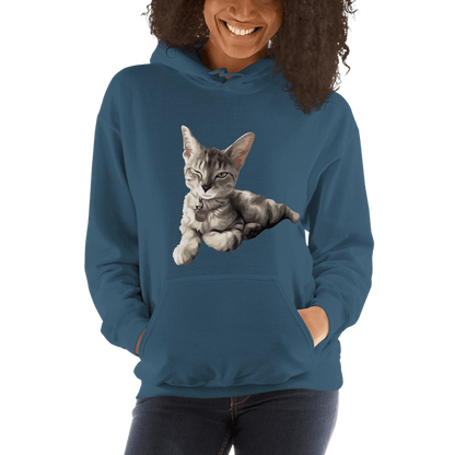 Cat 2025 printed hoodie